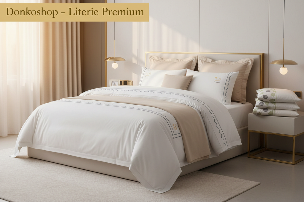 Parure de lit La Vita Collection – 2 places (1800 TC)