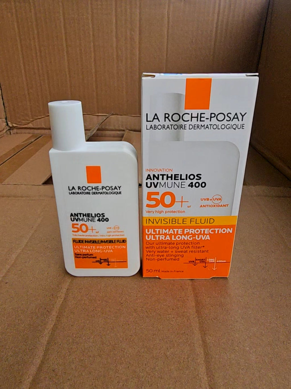 ☀️ La Roche-Posay Anthelios UVMune 400 SPF 50+ – Fluide Invisible 50 ml