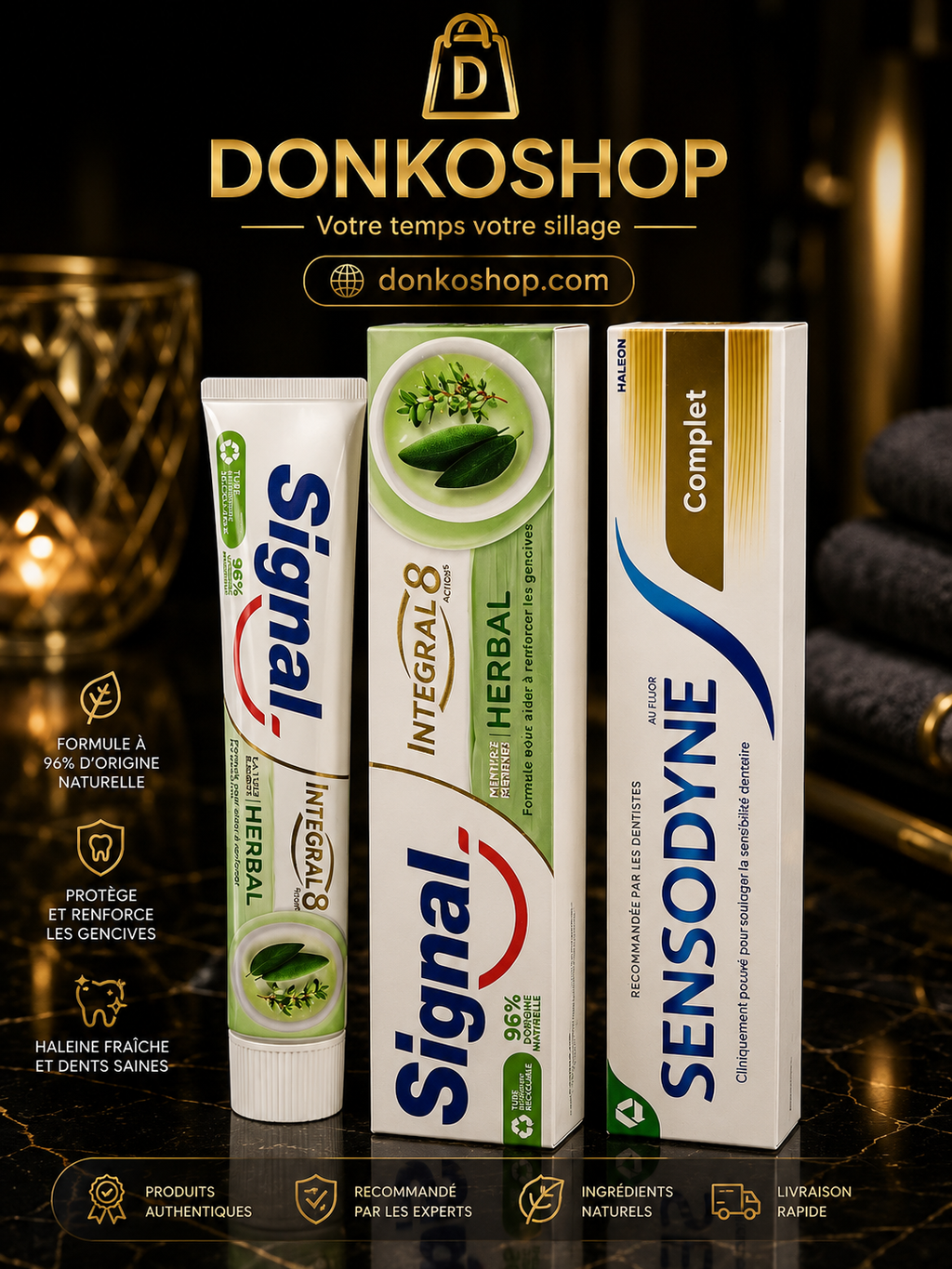 Signal Integral 8 Herbal Sensodyne Complet