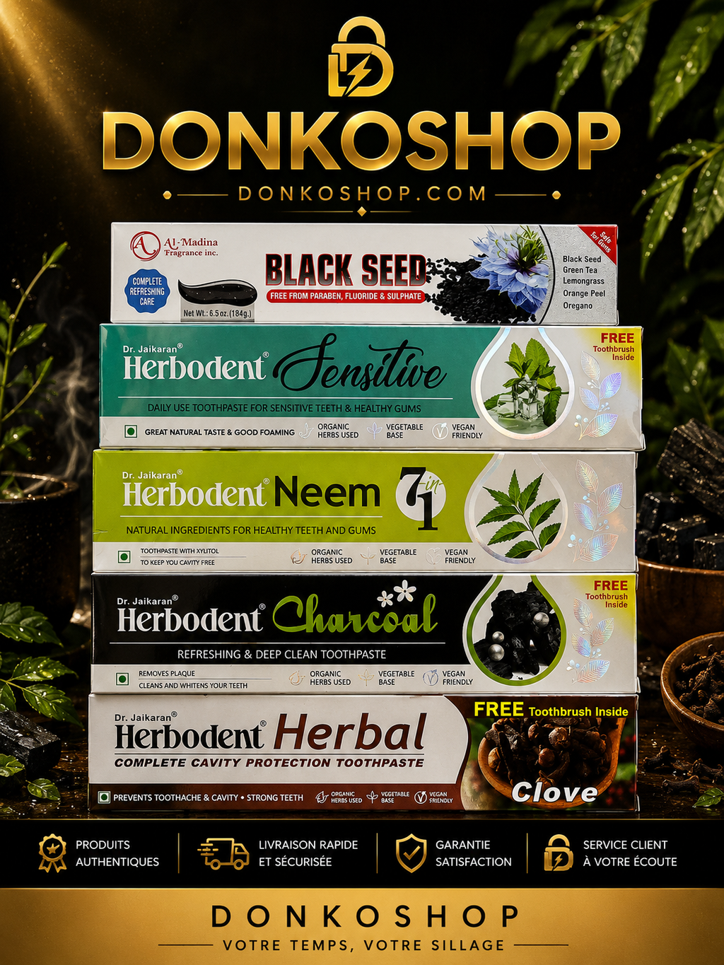 🦷 Herbodent – Des dents saines, naturellement !