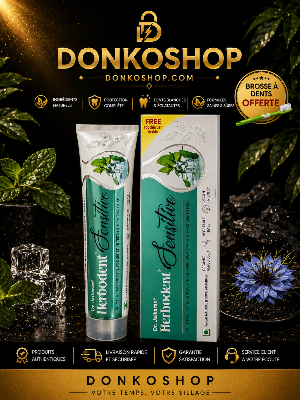 🦷 Herbodent – Des dents saines, naturellement !