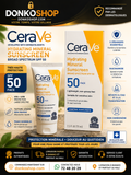 ☀️ CeraVe Hydrating Mineral Sunscreen SPF 50 – Protection Solaire Visage 75 ml
