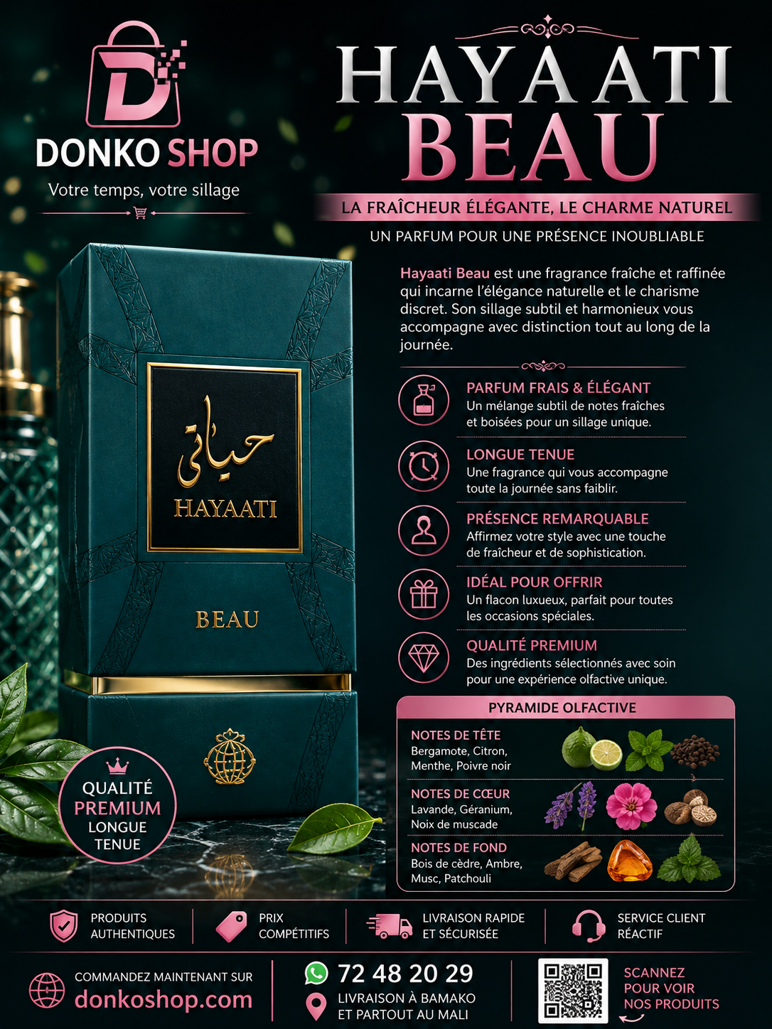 Hayaati – L'élégance florale au quotidien 🌹✨